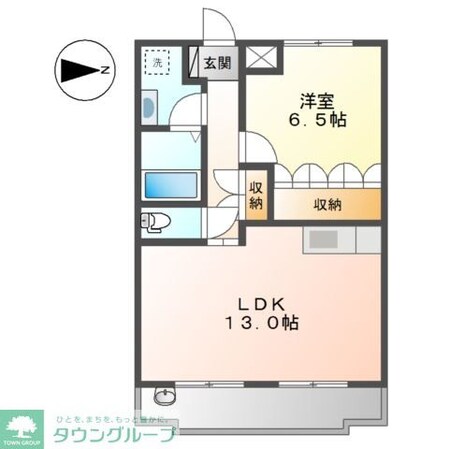 エルンテ・オーシモの物件間取画像